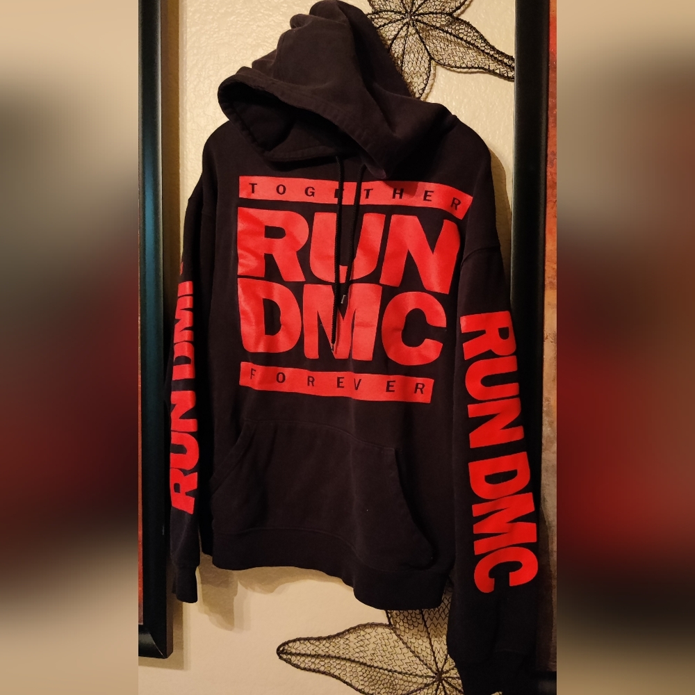 RARE VINTAGE 1987 RUN DMC & BEASTIE BOYS TOGETHER FOREVER CONCERT HOODIE GTS TAG